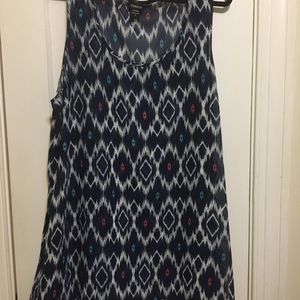 New without tags polyester tunic